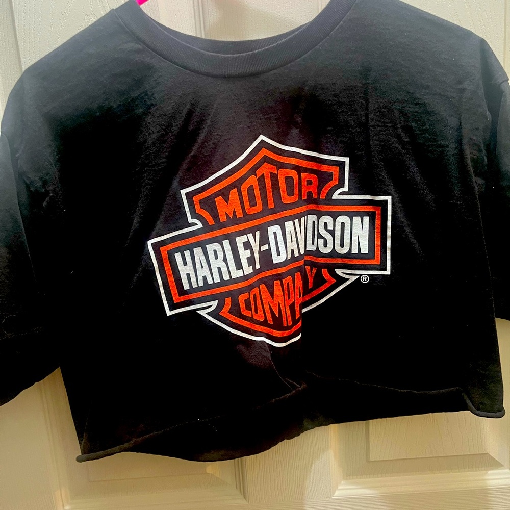 Harley Davidson crop top